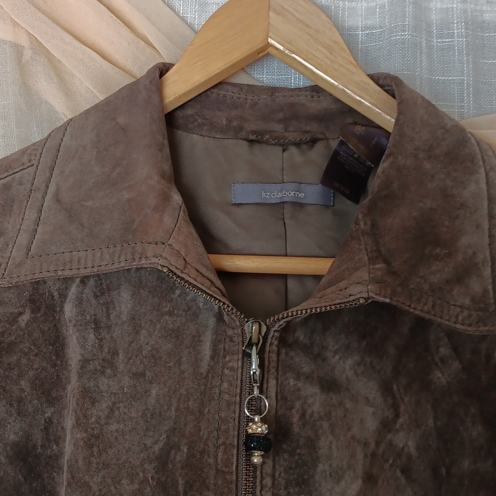 Liz Claiborne Dark Brown Jacket - Picture 8 of 11